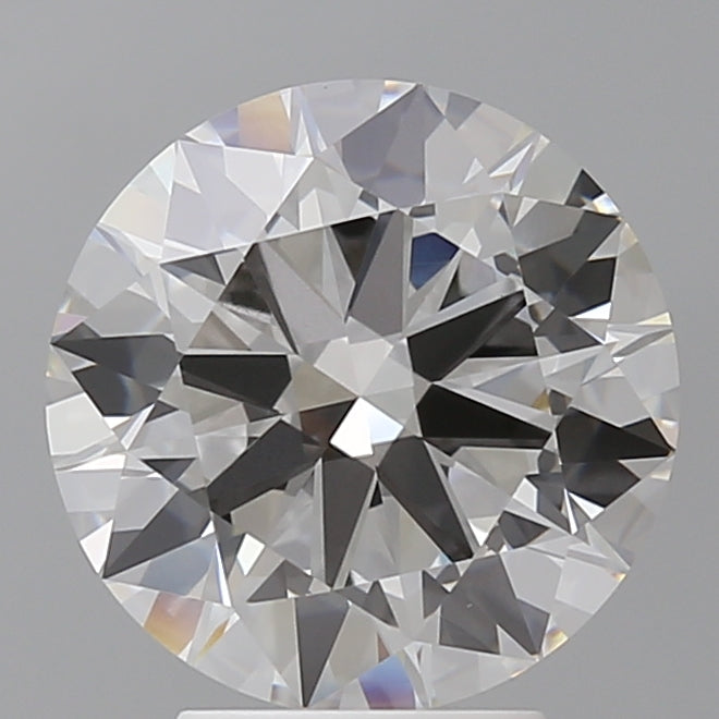 4.01 Carat Round Shaped, Ideal Cut, E Color, VVS2 Clarity, IGI Certified Lab Grown Diamond