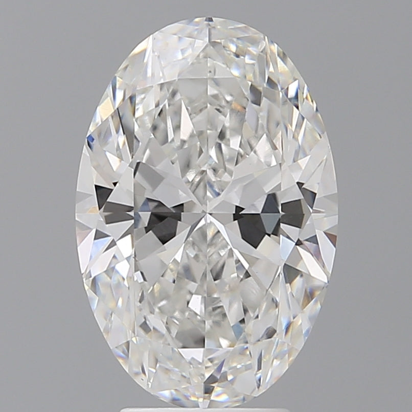 4.52 Carat Oval Shaped, Ideal Cut, E Color, VVS2 Clarity, IGI Certified Lab Grown Diamond