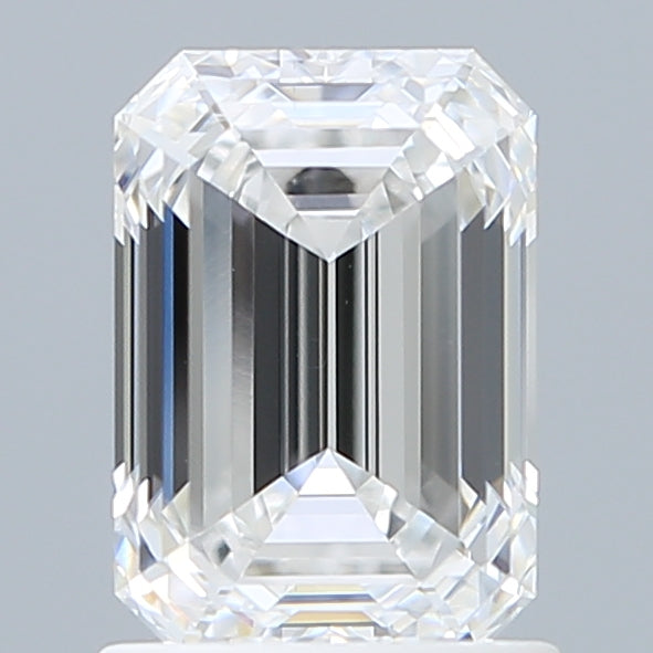 1.52 Carat Emerald Shaped, Ideal Cut, D Color, VS1 Clarity, IGI Certified Lab Grown Diamond