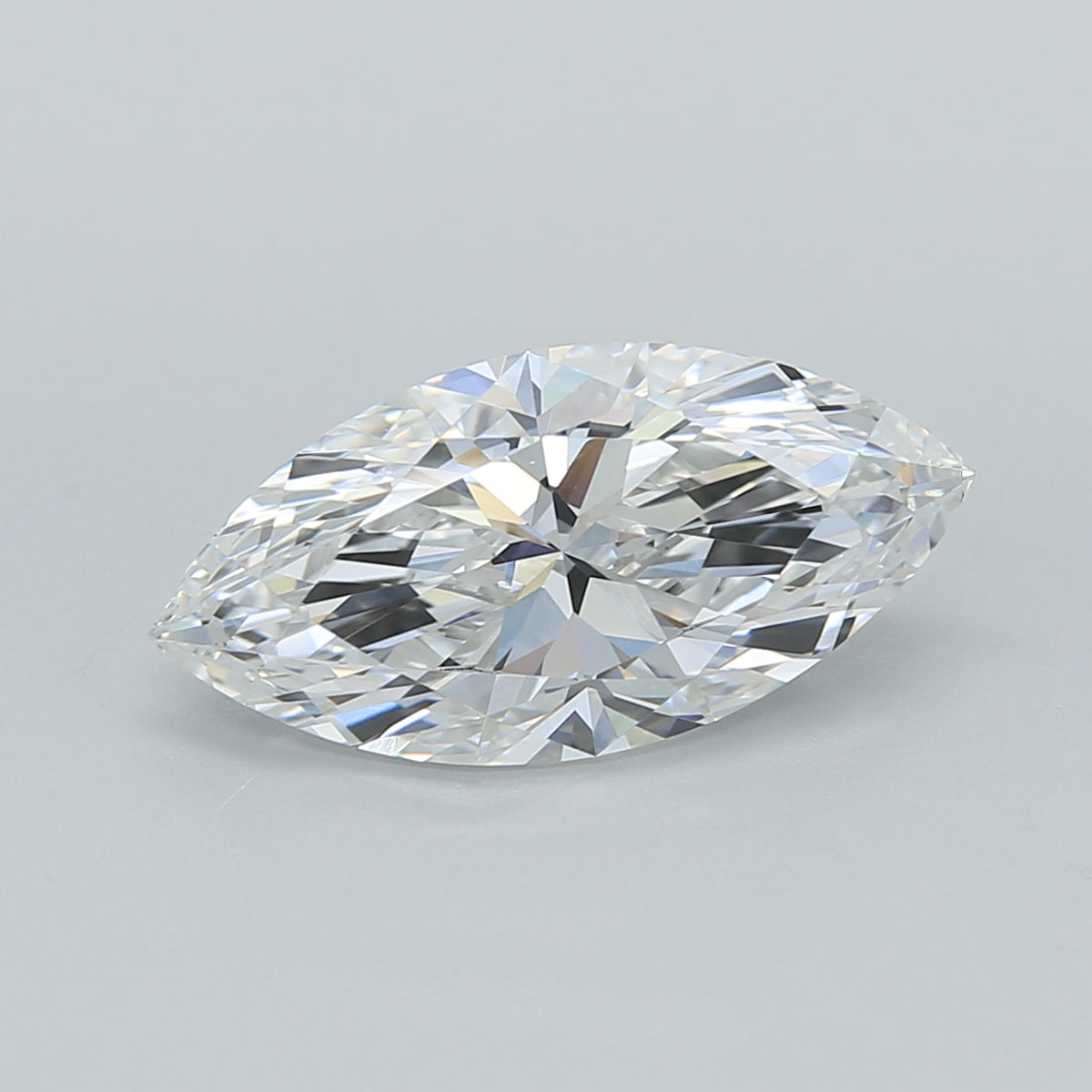 2.74 Carat Marquise Shaped, Ideal Cut, E Color, VVS2 Clarity, IGI Certified Lab Grown Diamond
