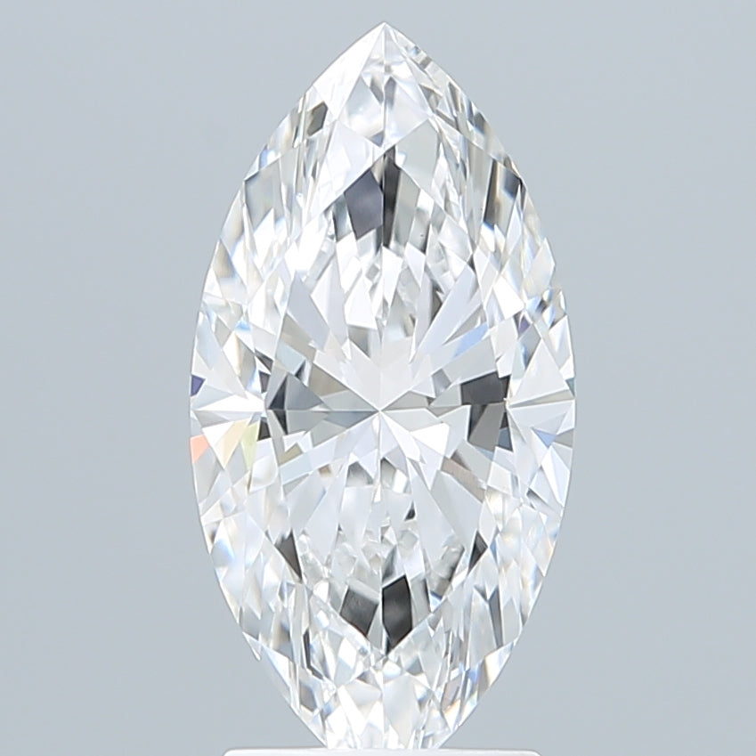 2.58 Carat Marquise Shaped, Ideal Cut, D Color, VS1 Clarity, IGI Certified Lab Grown Diamond