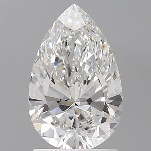1.59 Carat Pear Shaped, Ideal Cut, E Color, VS1 Clarity, IGI Certified Lab Grown Diamond