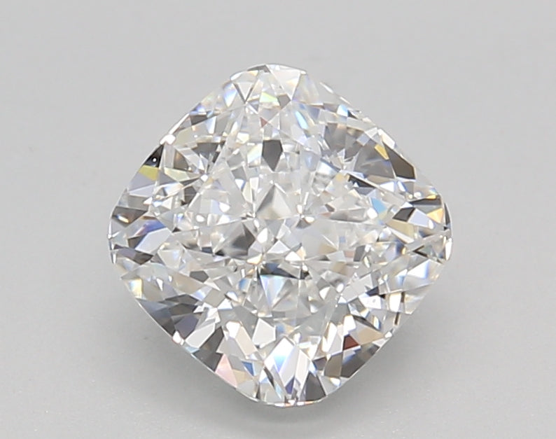 1.50 Carat Cushion Shaped, Excellent Cut, D Color, VVS2 Clarity, IGI Certified Lab Grown Diamond