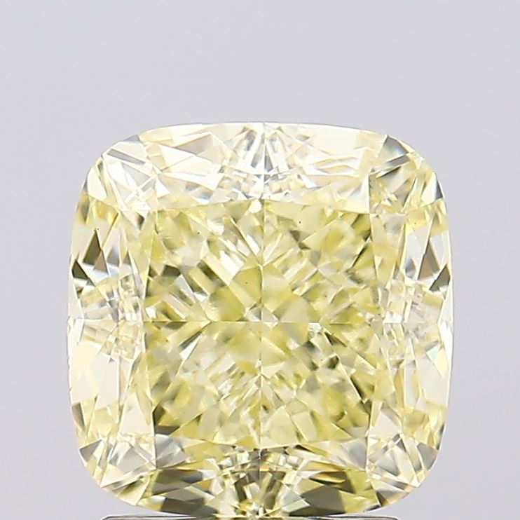 2.59 Carat Cushion Shaped, Ideal Cut, VS1 Clarity, IGI Certified Lab Grown Diamond