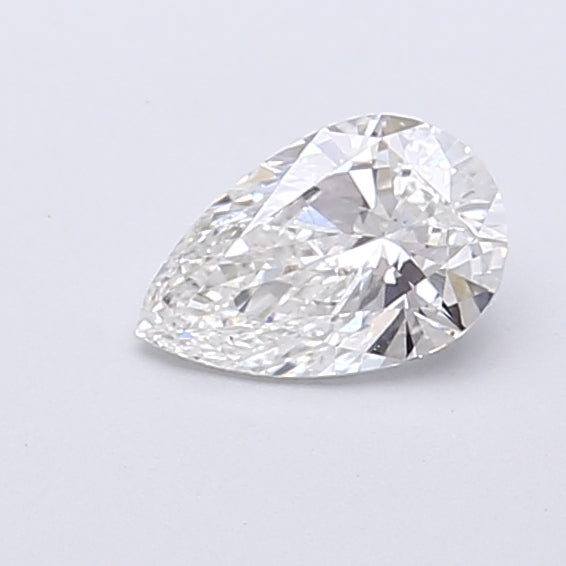 0.47 Carat Pear Shaped, Very Good Cut, E Color, VVS2 Clarity, IGI Certified Lab Grown Diamond