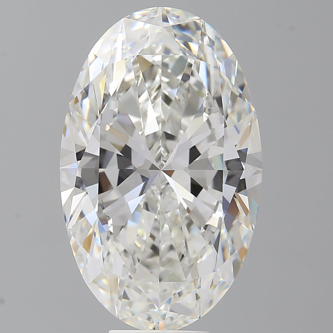 10.56 Carat Oval Shaped, Ideal Cut, F Color, VVS2 Clarity, IGI Certified Lab Grown Diamond