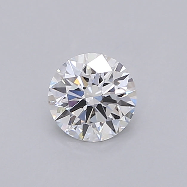 0.52 Carat Round Shaped, Ideal Cut, D Color, VVS2 Clarity, IGI Certified Lab Grown Diamond
