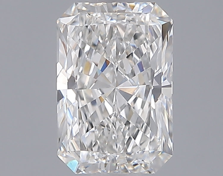 1.50 Carat Radiant Shaped, Ideal Cut, F Color, VVS1 Clarity, IGI Certified Lab Grown Diamond