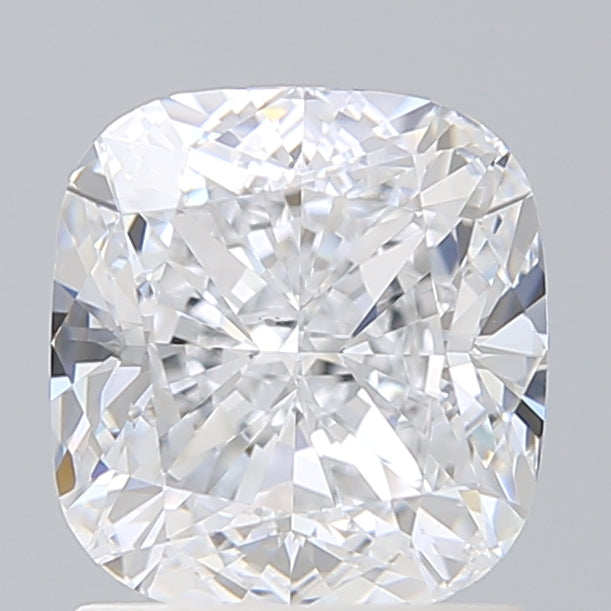 1.80 Carat Cushion Shaped, Ideal Cut, D Color, VS2 Clarity, IGI Certified Lab Grown Diamond