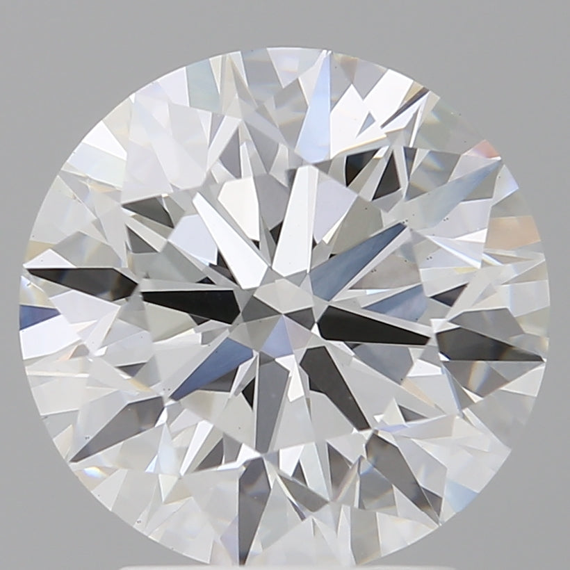 3.02 Carat Round Shaped, Excellent Cut, E Color, VS1 Clarity, IGI Certified Lab Grown Diamond