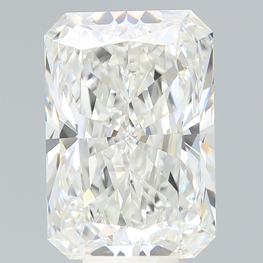 10.36 Carat Radiant Shaped, Ideal Cut, F Color, VS1 Clarity, IGI Certified Lab Grown Diamond