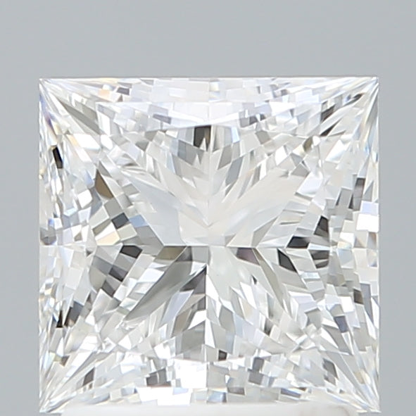 1.85 Carat Princess Shaped, Ideal Cut, E Color, VVS1 Clarity, IGI Certified Lab Grown Diamond