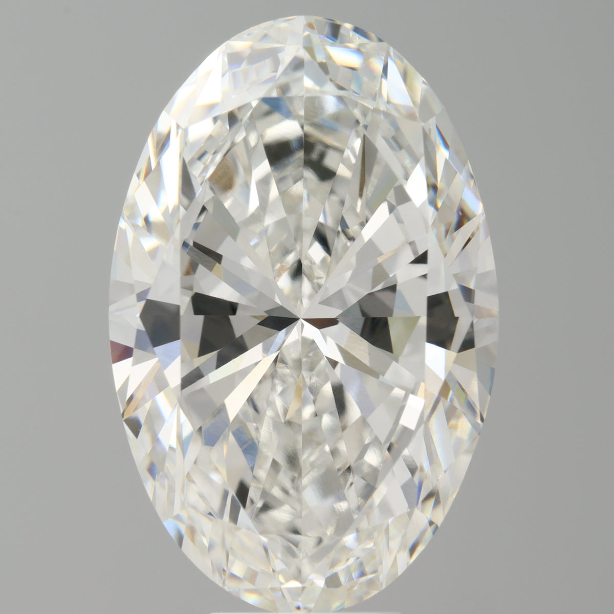 10.51 Carat Oval Shaped, Ideal Cut, F Color, VVS2 Clarity, IGI Certified Lab Grown Diamond