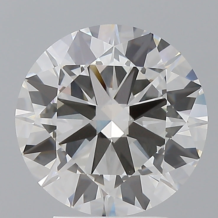 3.52 Carat Round Shaped, Excellent Cut, E Color, VVS2 Clarity, IGI Certified Lab Grown Diamond