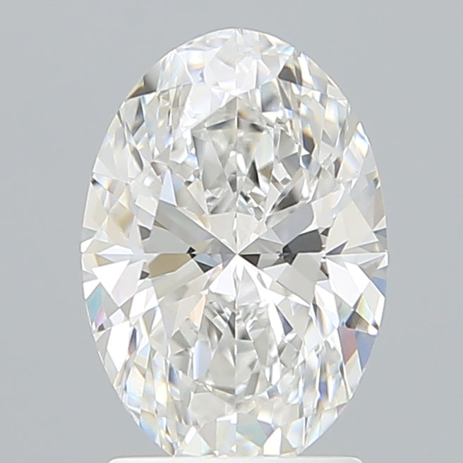 2.16 Carat Oval Shaped, Excellent Cut, D Color, VVS2 Clarity, IGI Certified Lab Grown Diamond