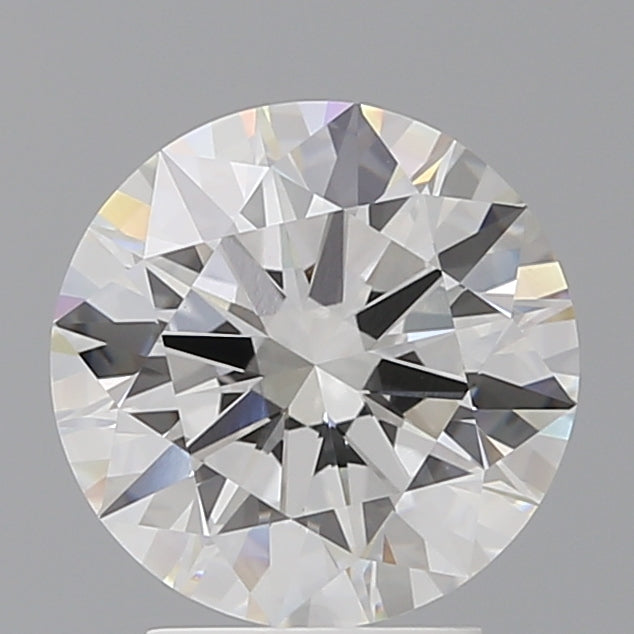 3.10 Carat Round Shaped, Ideal Cut, F Color, VVS2 Clarity, IGI Certified Lab Grown Diamond