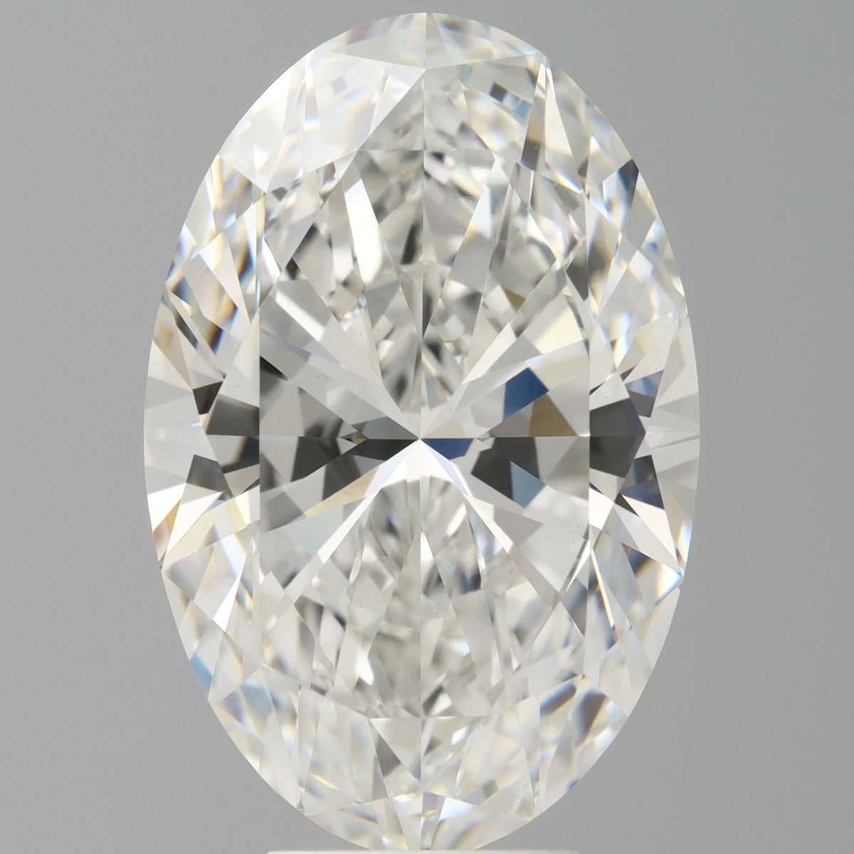 7.04 Carat Oval Shaped, Ideal Cut, E Color, VVS2 Clarity, IGI Certified Lab Grown Diamond
