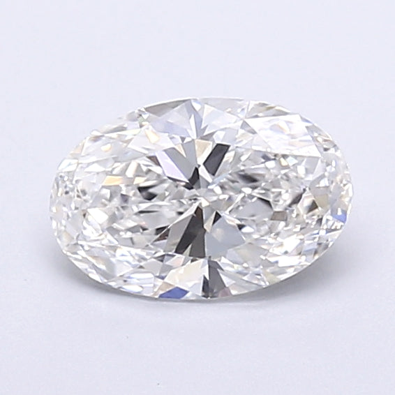 1.08 Carat Oval Shaped, Very Good Cut, D Color, VVS2 Clarity, IGI Certified Lab Grown Diamond