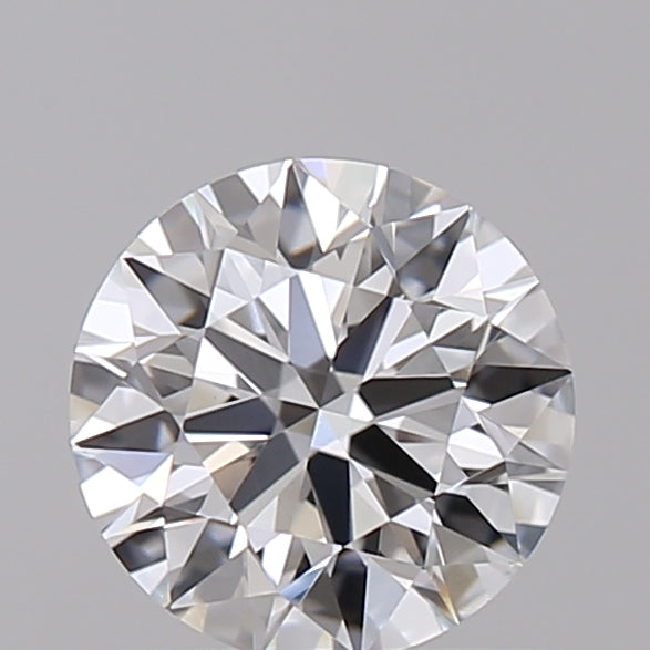 0.64 Carat Round Shaped, Ideal Cut, D Color, VVS2 Clarity, IGI Certified Lab Grown Diamond