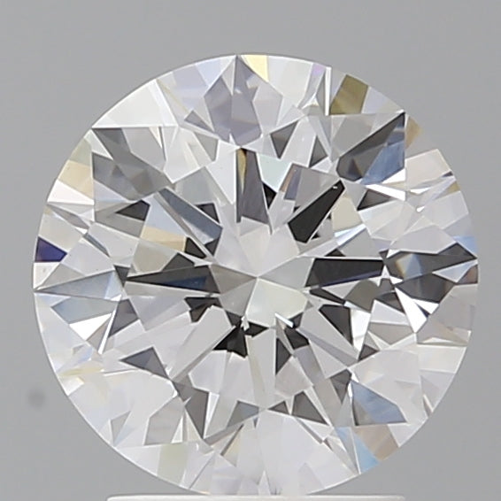 2.60 Carat Round Shaped, Ideal Cut, E Color, VVS2 Clarity, IGI Certified Lab Grown Diamond