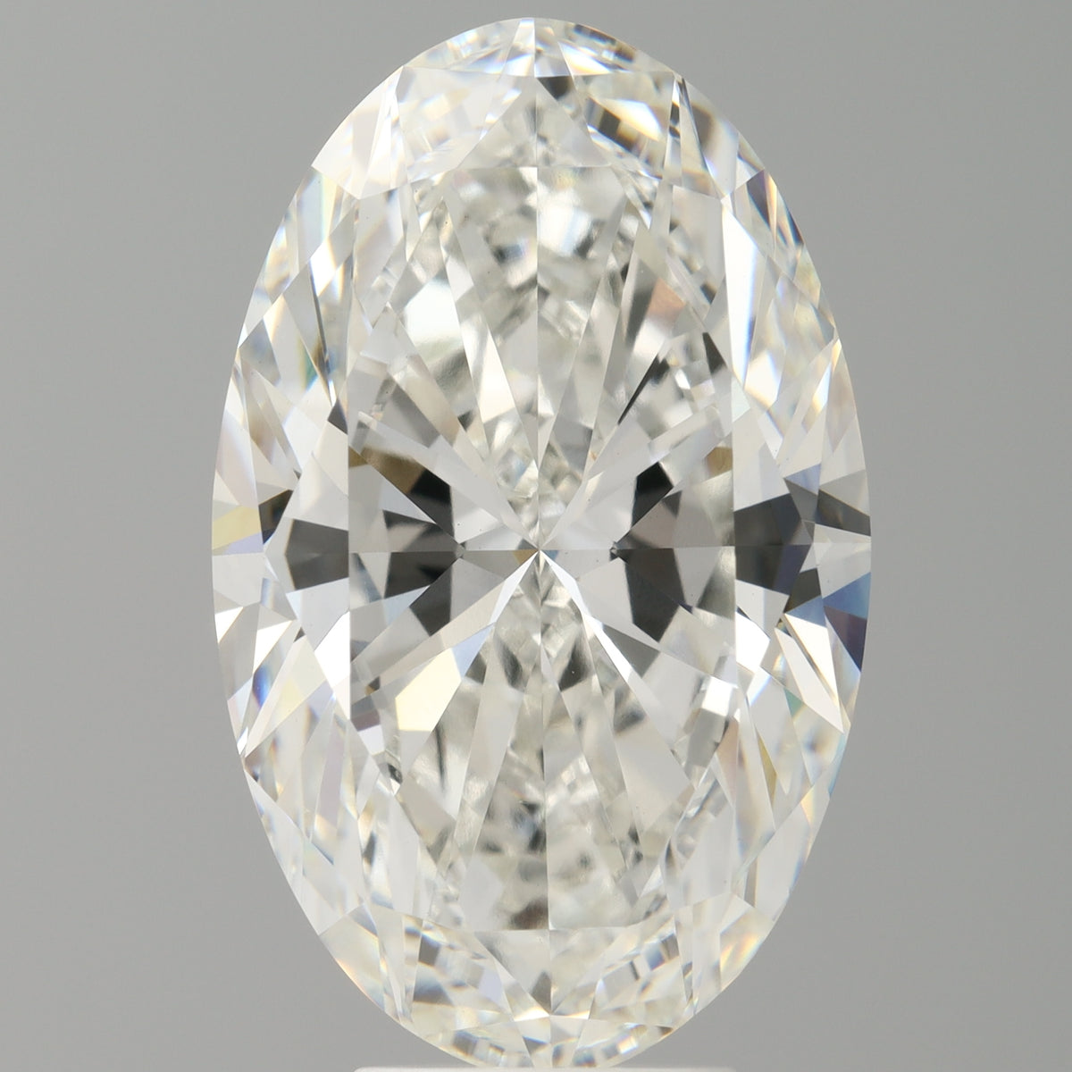 7.02 Carat Oval Shaped, Ideal Cut, F Color, VVS2 Clarity, IGI Certified Lab Grown Diamond