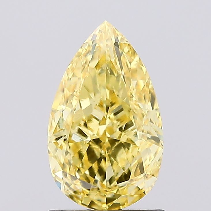 1.37 Carat Pear Shaped, Excellent Cut, VS1 Clarity, IGI Certified Lab Grown Diamond