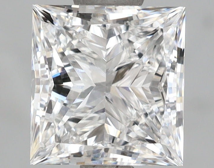 2.00 Carat Princess Shaped, Excellent Cut, E Color, VVS1 Clarity, IGI Certified Lab Grown Diamond