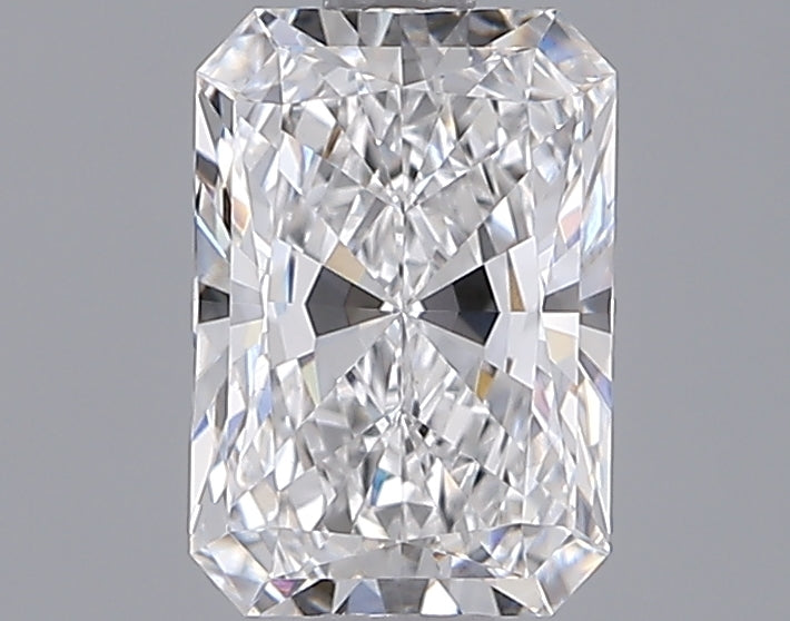 1.34 Carat Radiant Shaped, Ideal Cut, D Color, VS1 Clarity, IGI Certified Lab Grown Diamond