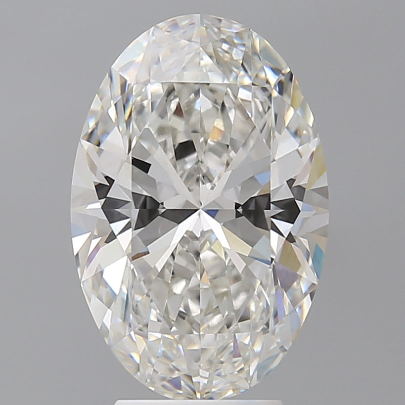 4.59 Carat Oval Shaped, Excellent Cut, F Color, VVS2 Clarity, IGI Certified Lab Grown Diamond
