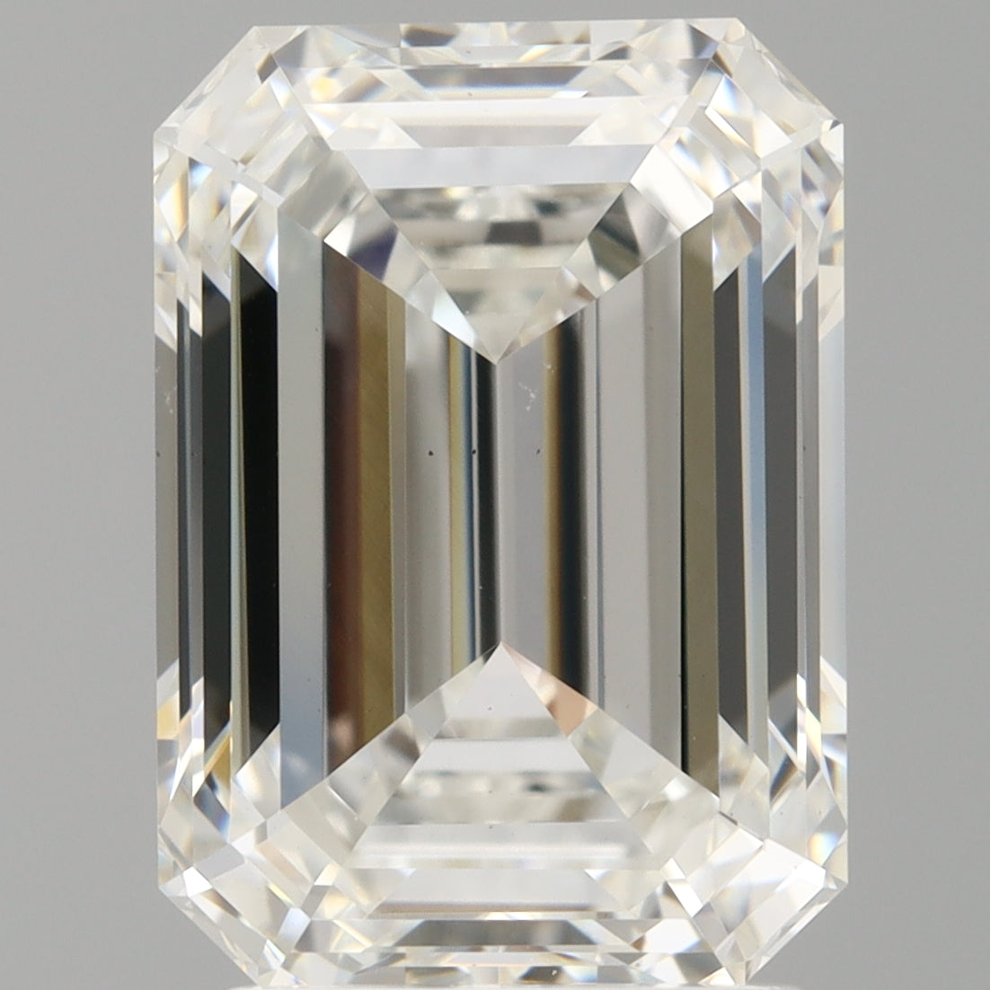 3.02 Carat Emerald Shaped, Ideal Cut, F Color, VS1 Clarity, IGI Certified Lab Grown Diamond