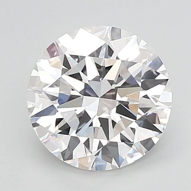 4.03 Carat Round Shaped, Ideal Cut, E Color, VVS2 Clarity, IGI Certified Lab Grown Diamond