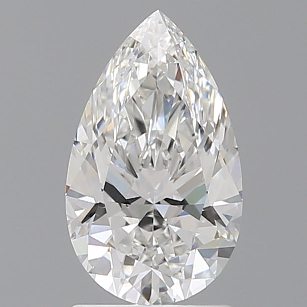 1.55 Carat Pear Shaped, Ideal Cut, E Color, VVS2 Clarity, IGI Certified Lab Grown Diamond