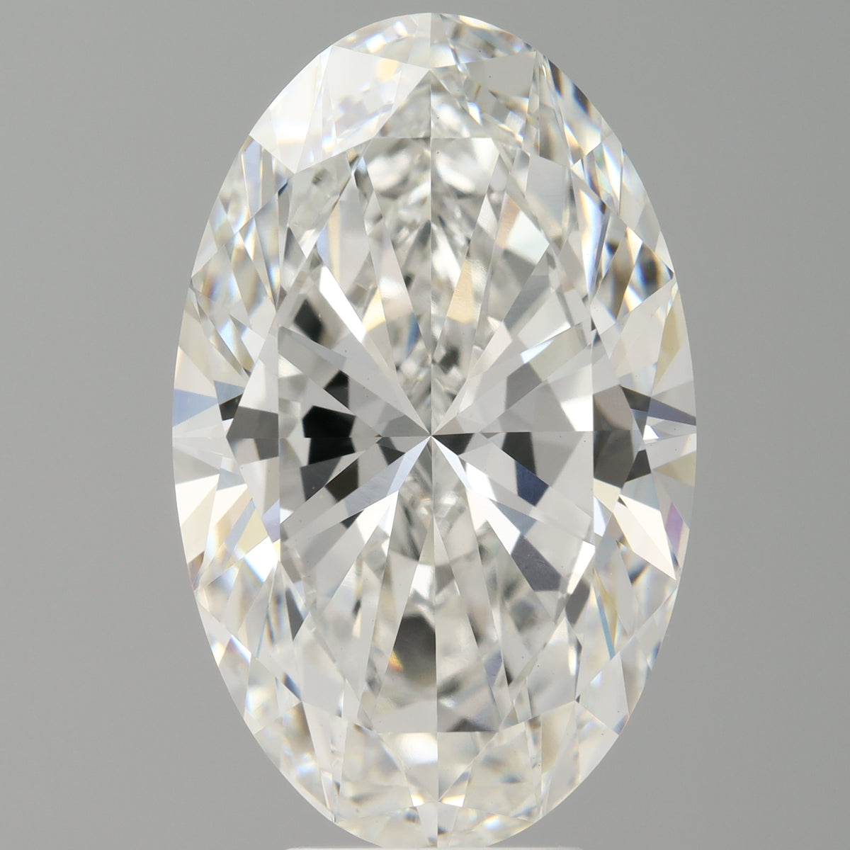 7.03 Carat Oval Shaped, Ideal Cut, F Color, VVS2 Clarity, IGI Certified Lab Grown Diamond
