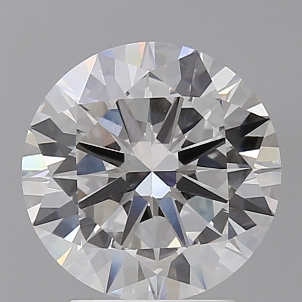 3.00 Carat Round Shaped, Excellent Cut, F Color, VVS2 Clarity, IGI Certified Lab Grown Diamond
