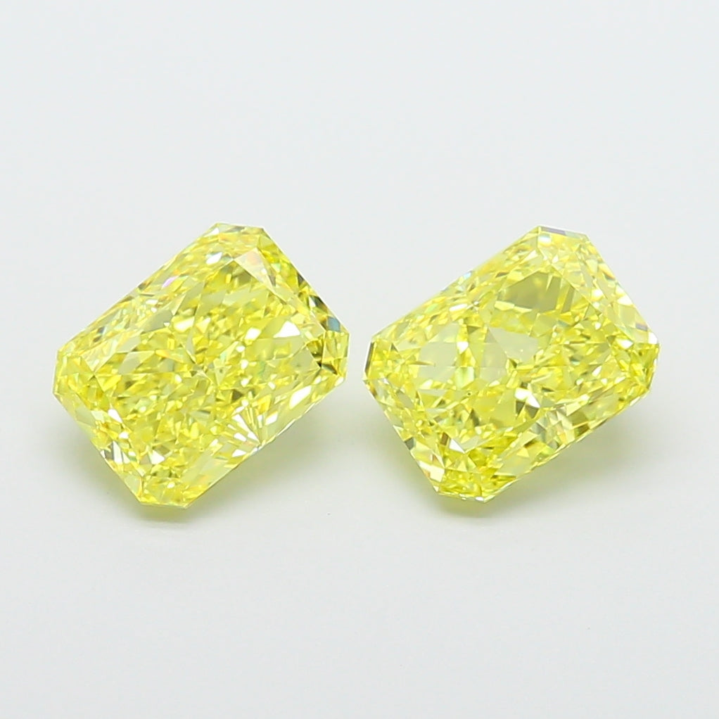 1.77 Carat Radiant Shaped, Ideal Cut, VS1 Clarity, IGI Certified Lab Grown Diamond