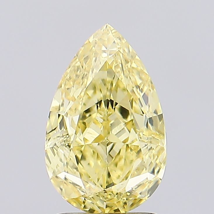2.12 Carat Pear Shaped, Excellent Cut, VVS2 Clarity, IGI Certified Lab Grown Diamond
