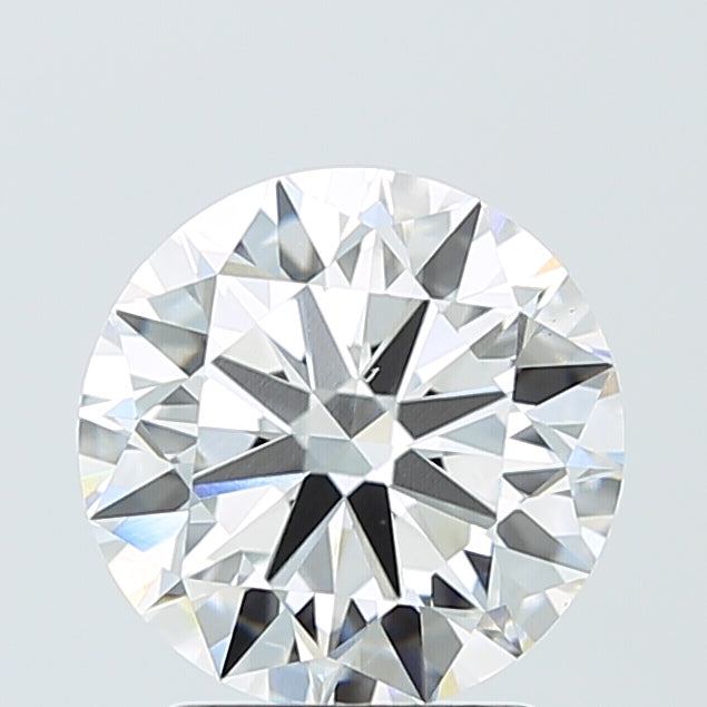 2.52 Carat Round Shaped, Excellent Cut, E Color, VVS2 Clarity, IGI Certified Lab Grown Diamond