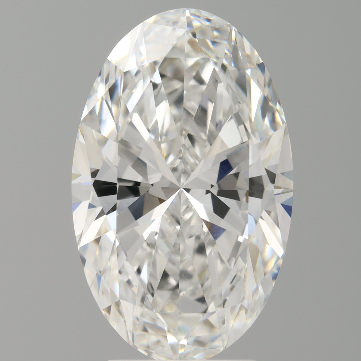 4.07 Carat Oval Shaped, Ideal Cut, E Color, VVS2 Clarity, IGI Certified Lab Grown Diamond