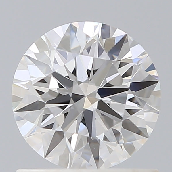 0.93 Carat Round Shaped, Ideal Cut, D Color, VS1 Clarity, IGI Certified Lab Grown Diamond