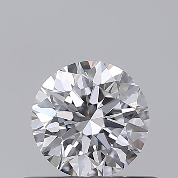 0.51 Carat Round Shaped, Excellent Cut, D Color, VVS2 Clarity, IGI Certified Lab Grown Diamond