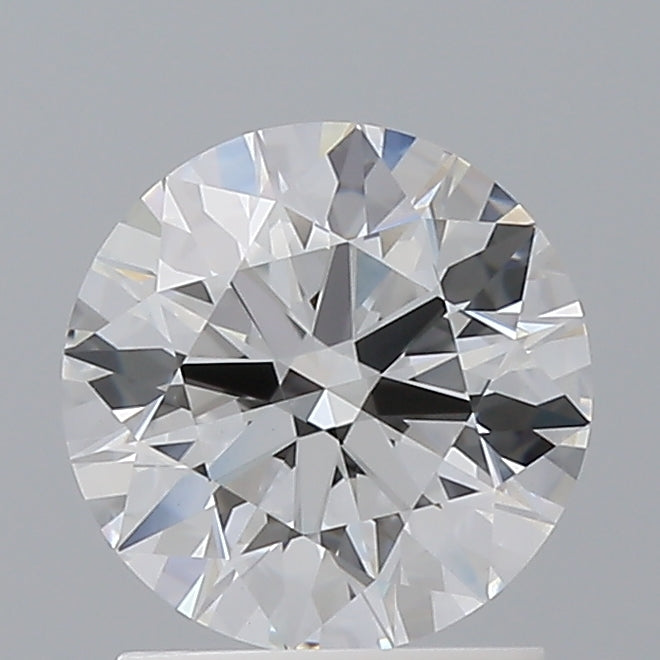 1.53 Carat Round Shaped, Ideal Cut, D Color, VVS2 Clarity, IGI Certified Lab Grown Diamond