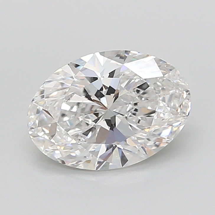 4.01 Carat Oval Shaped, Ideal Cut, E Color, VVS2 Clarity, IGI Certified Lab Grown Diamond