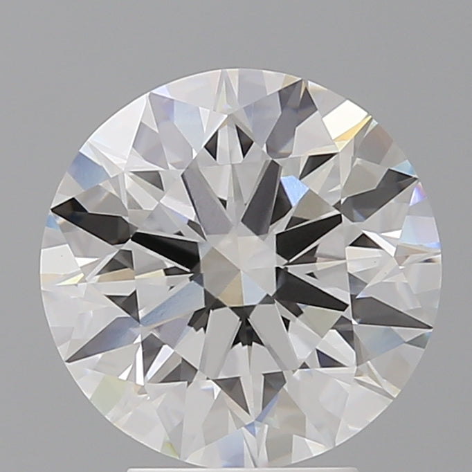 4.08 Carat Round Shaped, Ideal Cut, E Color, VVS2 Clarity, IGI Certified Lab Grown Diamond