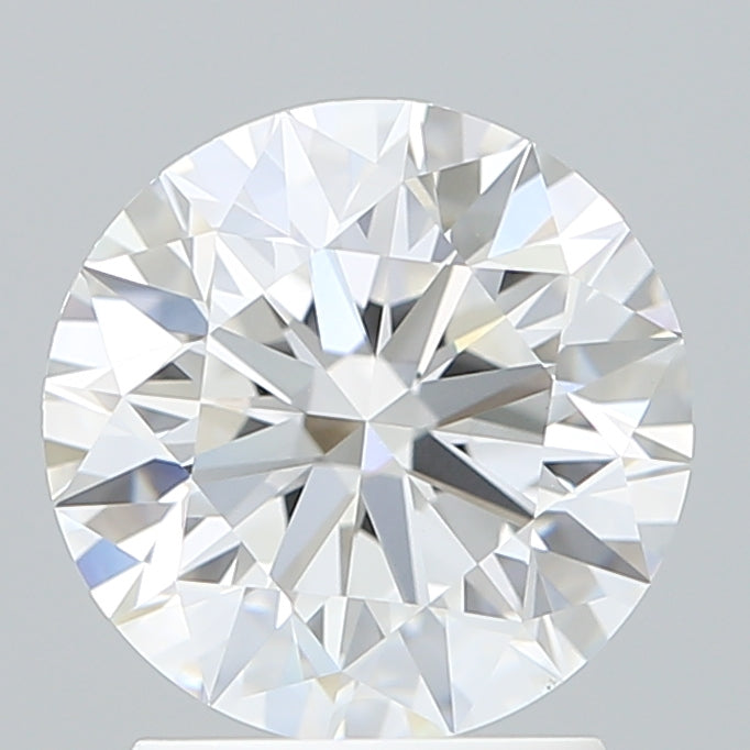 2.19 Carat Round Shaped, Excellent Cut, E Color, VVS2 Clarity, IGI Certified Lab Grown Diamond