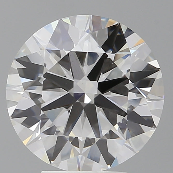 4.59 Carat Round Shaped, Ideal Cut, F Color, VVS2 Clarity, IGI Certified Lab Grown Diamond