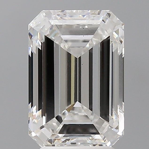 3.58 Carat Emerald Shaped, Excellent Cut, E Color, VS2 Clarity, IGI Certified Lab Grown Diamond
