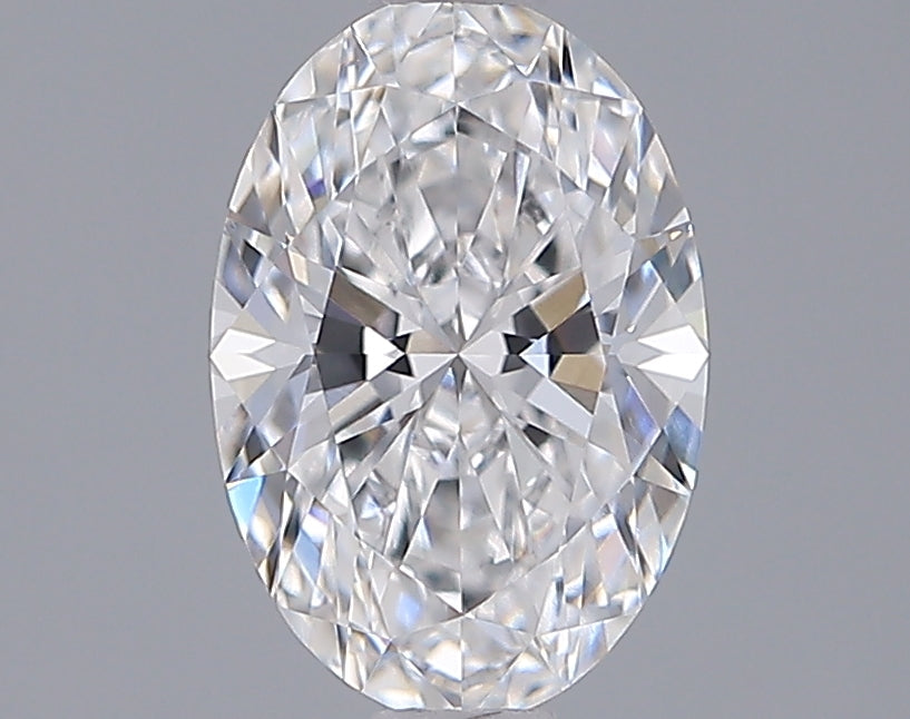 1.54 Carat Oval Shaped, Ideal Cut, D Color, VVS2 Clarity, IGI Certified Lab Grown Diamond