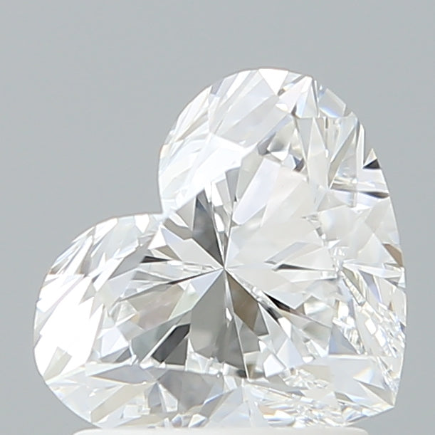 1.57 Carat Heart Shaped, Ideal Cut, D Color, VVS1 Clarity, IGI Certified Lab Grown Diamond