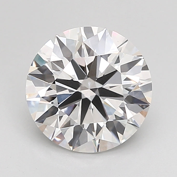 2.04 Carat Round Shaped, Ideal Cut, F Color, VS2 Clarity, IGI Certified Lab Grown Diamond