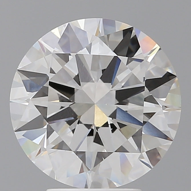 4.53 Carat Round Shaped, Excellent Cut, F Color, VS1 Clarity, IGI Certified Lab Grown Diamond